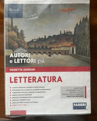 Libro di letteratura