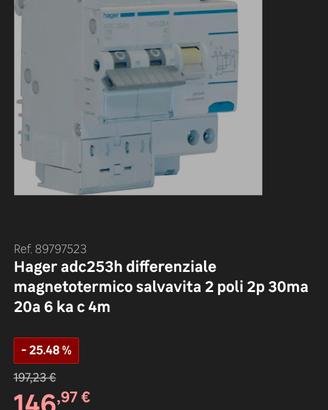 differenziale magnetotermico