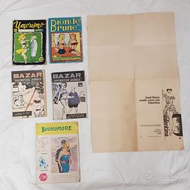 fumetti umoristici e gioco dell'oca VALENTINA 