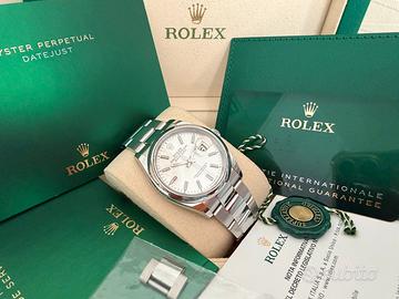 ROLEX DATE JUST 126200 Full Set Italia 🇮🇹
