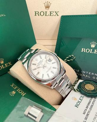 ROLEX DATE JUST 126200 Full Set Italia 🇮🇹