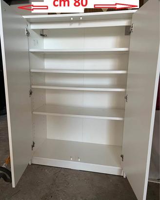 Scarpiera armadietto Ikea bianca