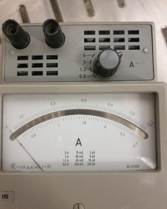 Amperometro Analogico 