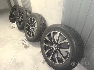 cerchi in lega + gomme invernali  rav4 225/60R18 