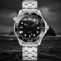 Seiko mod Seamaster black