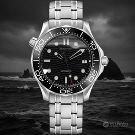 Seiko mod Seamaster black