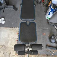 panca decathlon con leg extension