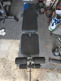 panca decathlon con leg extension