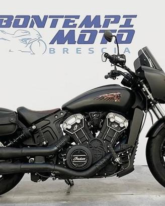 Indian Scout Bobber ONYX BLACK SMOKE