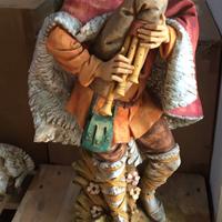 Pastore con piffero-presepe Fontanini 65 cm