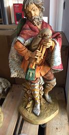 Pastore con piffero-presepe Fontanini 65 cm