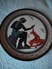 Piatto Grande Decorativo Antica Grecia