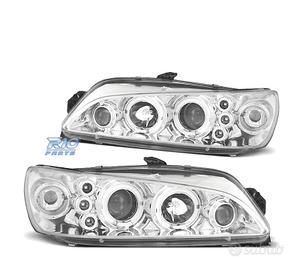 FARI PER PEUGEOT 306 97-01 ANGEL EYES FONDO CROMAT