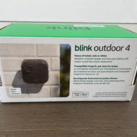 Nuova videocamera Blink (Outdoor 4) Alexa