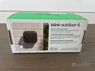 Nuova videocamera Blink (Outdoor 4) Alexa