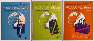 AltblockflötenReise - Flauto (3 Libri + 10 CD)