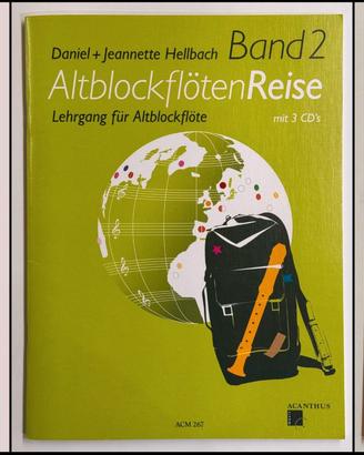 AltblockflötenReise - Flauto (3 Libri + 10 CD)