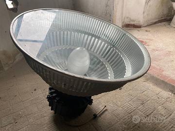 2 Lampade industriali faro 400w HPI Philips nuove