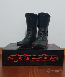 Stivali da moto alpinestars GRAN TORINO WP BLACK