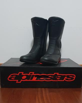 Stivali da moto alpinestars GRAN TORINO WP BLACK