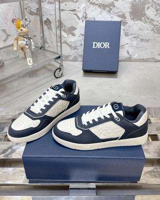 Sneakers casual Dior B27 da uomo con motivo a piet