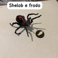 Miniature Shelob e Frodo 