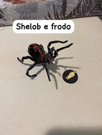 Miniature Shelob e Frodo 