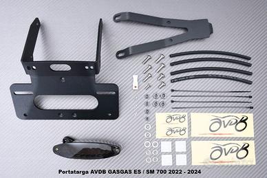 Portatarga AVDB GASGAS ES / SM 700 2022 - 2024