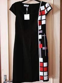 Tubino Nero della Edas e con lato bicolor taglia42