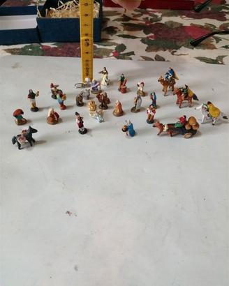 Pastori n. 27 da quasi 2cm fatti a mano terracotta