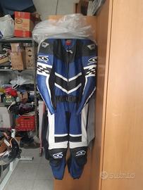 tuta moto spyke divisibile taglia 52