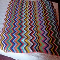 Plaid Lana all'Uncinetto (Anno 1970)