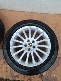 Set cerchi con gomme 205/55/16 Alfa Romeo 147