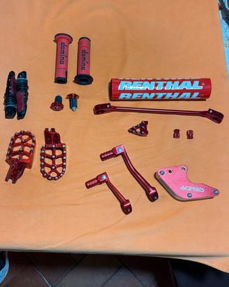 Kit completo rosso motard