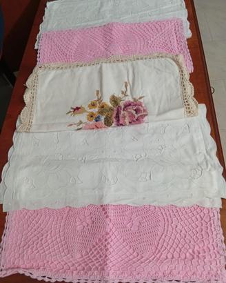 5 copri cuscini in cotone