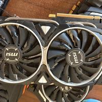 Scheda video MSI GeForce GTX 1070 Ti Armor 8