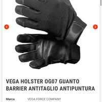 Guanti vega holster barrier antitaglio e antipuntu
