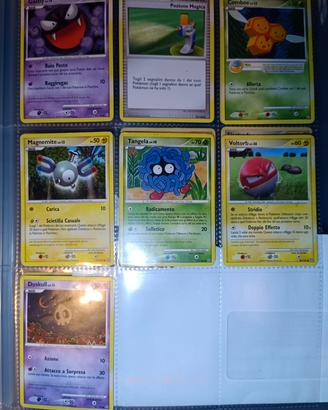 lotto carte Pokemon - fronte di tempesta 