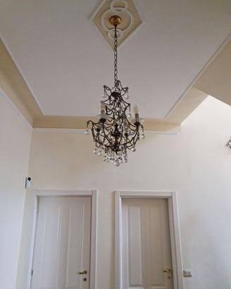 lampadario cristallo antiquariato