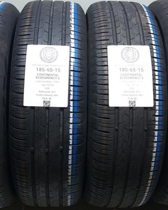 4 GOMME 185 65 15 CONTINENTAL A70963