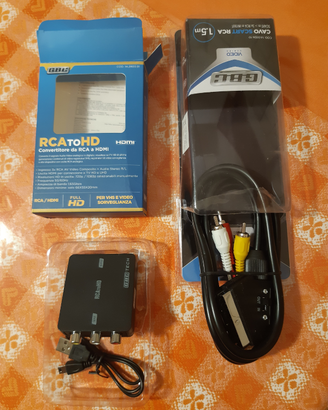 RCA a HDMI CONVERTITORE marca GBC