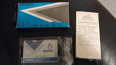radio citizen Fm vintage fm card radio tr .20