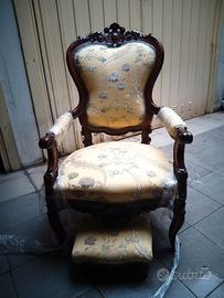 Poltrona dell ottocento