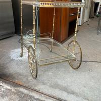 Carrellino in rame vintage