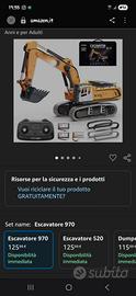 escavatore radiocomandato