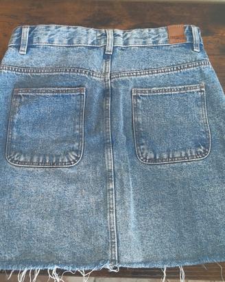 mini gonna denim