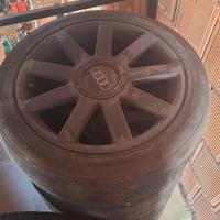 cerchi in lega e gomme 4stag.205/50/17 audi A3 
