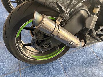 kawasaki ninja zx10r anno 2009 moto sinistrata