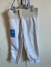 Pantalone scherma Negrini 800N Tg. 42 Mancino