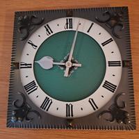 orologio da parete Junghans elettronico vintage